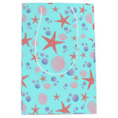 Stapelvis Zee schelpdiervis Kustzomer zeestrand Medium Cadeauzakje (Voorkant)