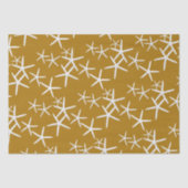 StapelvisPatroon Golden Tan Tissue Paper Tissuepapier (Voorkant)
