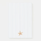 Stapelvisschilderende stripe Pattern Post-it Notes (Voorkant)