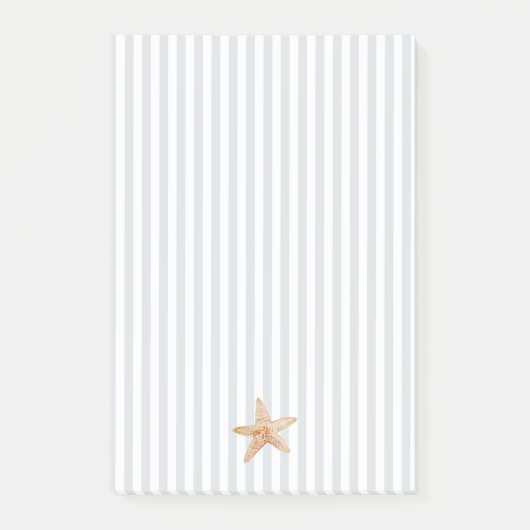 Stapelvisschilderende stripe Pattern Post-it Notes (Voorkant)