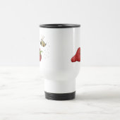 Stapelvormig ontwerp voor Cartoon en bosbes Reisbeker (Center)