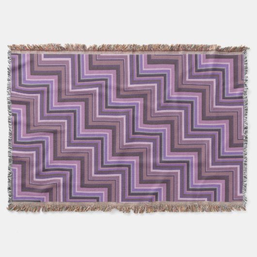 Stapelvormig trappenpatroon deken (Voorkant)