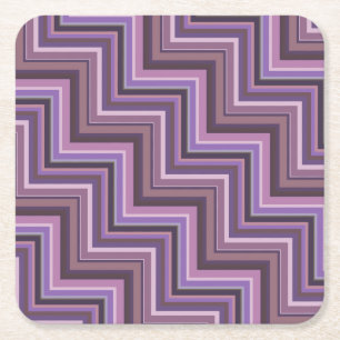 Stapelvormig trappenpatroon kartonnen onderzetters