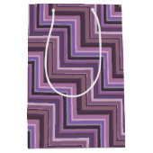 Stapelvormig trappenpatroon medium cadeauzakje (Voorkant)