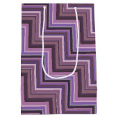 Stapelvormig trappenpatroon medium cadeauzakje (Achterkant)