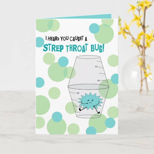 Stapelworp in de beugel kaart (Gele Bloem)