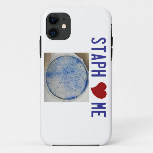 Staph Love Me in white iPhone 11 Hoesje