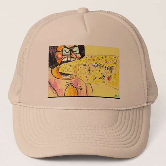 Staphny Spews Cap Trucker Pet (Voorkant)