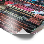 Staple Street Bridge Foto Afdruk (Hoek)