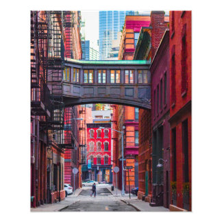 Staple Street Bridge (groot) Foto Afdruk