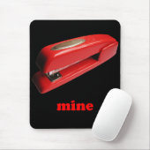 Stapler Mine Mousepad Muismat (Met muis)