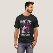 Stapler RacingTeam specialist warehouse forklift l T-shirt (Voorkant volledig)