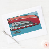 Stapler Rechthoekige Sticker