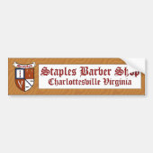 Staples Barber Shop Sticker (Voorkant)