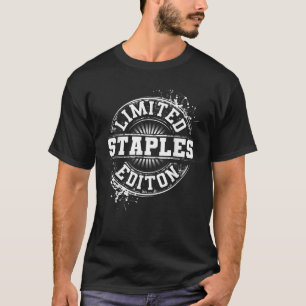 STAPLES Grappige Achternaam Familiestamboom Verjaa T-shirt