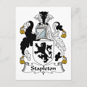 Stapleton Family Crest Briefkaart