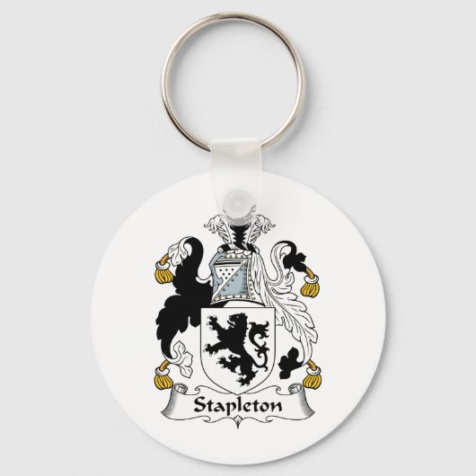Stapleton Family Crest Sleutelhanger (Voorkant)