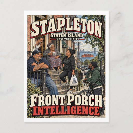 Stapleton Voordeur Intelligentie Briefkaart (Voorkant)