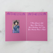 Stapmoeder..., Gelukkige verjaardag! Kaart (Binnen)