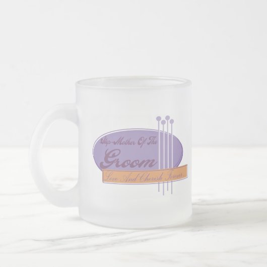 Stapmoeder van de Groom Mok (Links)