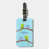 Stappelstel voor rotsen - personaliseerbaar bagagelabel (Voorkant verticaal)