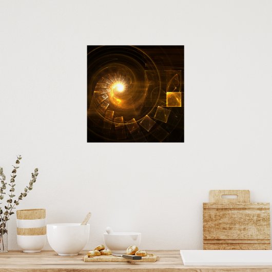 Stappen aan Succes - Poster (Keuken)