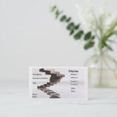 Stappen aan Succes Visitekaartje (Staand voorkant)