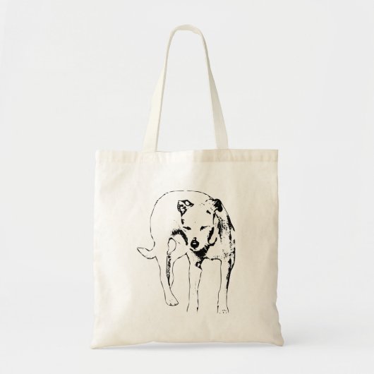 Stappen door het licht tote bag (Voorkant)