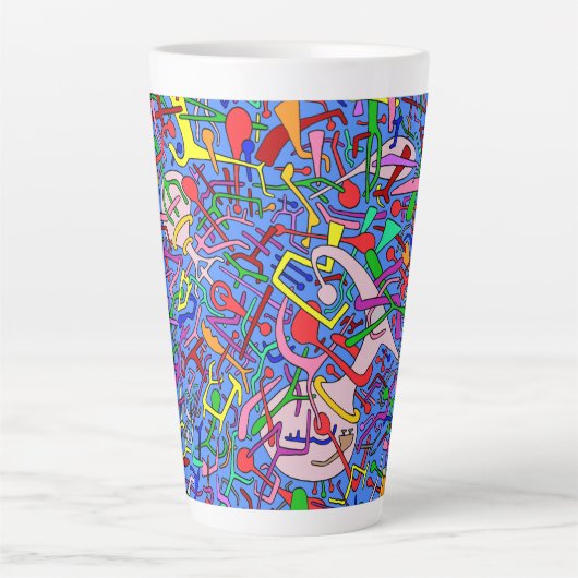 STAPPEN IN CHAOS - LATTE MOK (Voorkant)