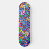 STAPPEN IN CHAOS - Skateboard (Voorkant)