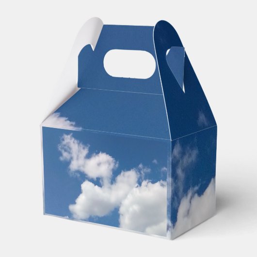 Stappen in de wolken bedankdoosjes (Voorkant Zijde)