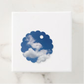 Stappen in de wolken bedankjes labels (In situ)