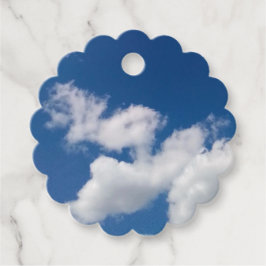 Stappen in de wolken bedankjes labels