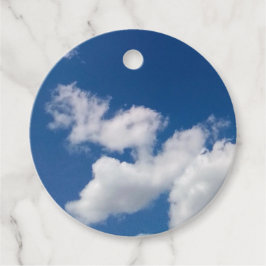 Stappen in de wolken bedankjes labels