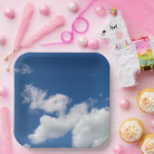 Stappen in de wolken papieren bordje (Feest)