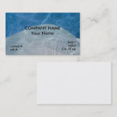 stappen in een koele blauwe pool visitekaartje (Voorkant / Achterkant)