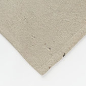 Stappen in het Zand: Kustcomfort Fleece Deken (Hoek)