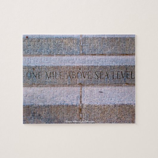 Stappen Mile High Colorado Legpuzzel (Horizontaal)