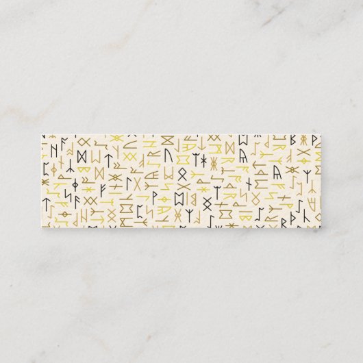 Stappen Mini Visitekaartje (Achterkant)