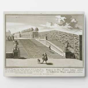 Stappen naar de tuin, Belvedere Palace, Vie Fotoplaat