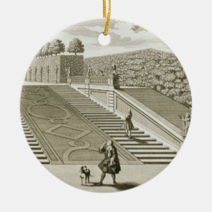 Stappen naar de tuin, Belvedere Palace, Vie Keramisch Ornament