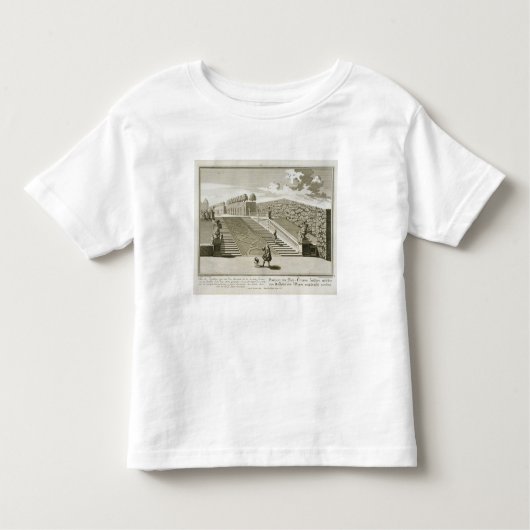 Stappen naar de tuin, Belvedere Palace, Vie Kinder Shirts (Voorkant)