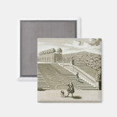 Stappen naar de tuin, Belvedere Palace, Vie Magneet (Voorkant / Achterkant)