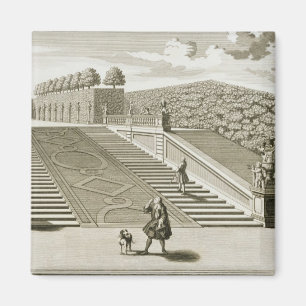 Stappen naar de tuin, Belvedere Palace, Vie Magneet