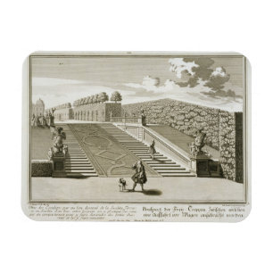 Stappen naar de tuin, Belvedere Palace, Vie Magneet
