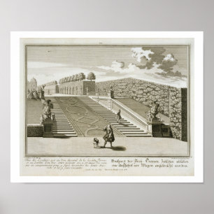 Stappen naar de tuin, Belvedere Palace, Vie Poster