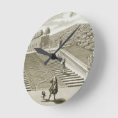 Stappen naar de tuin, Belvedere Palace, Vie Ronde Klok (Hoek)