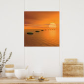 Stappen naar de zon poster (Keuken)