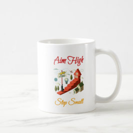 Stappen naar grootheid koffiemok