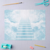 stappen naar het papier van het hemelweefsel (Craft)